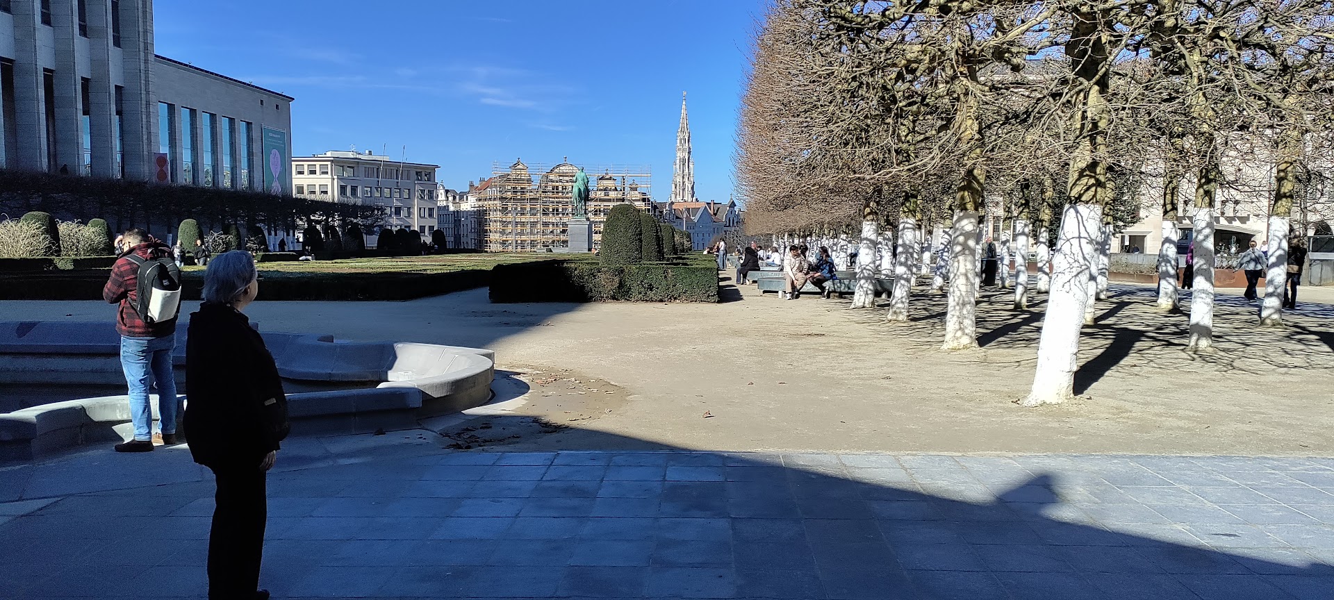 Mont des arts Jardin